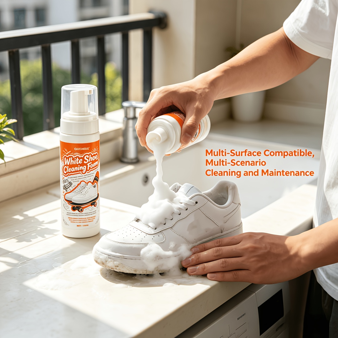 Sneaker Care Cleaner - Pembersih Sepatu Putih Tanpa Bilas Portabel,