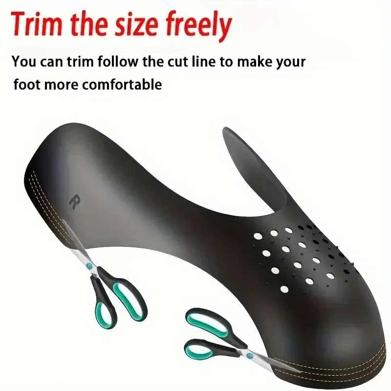 Crease Protector Toe - 4Pcs Pelindung Sepatu Anti Kusut Untuk