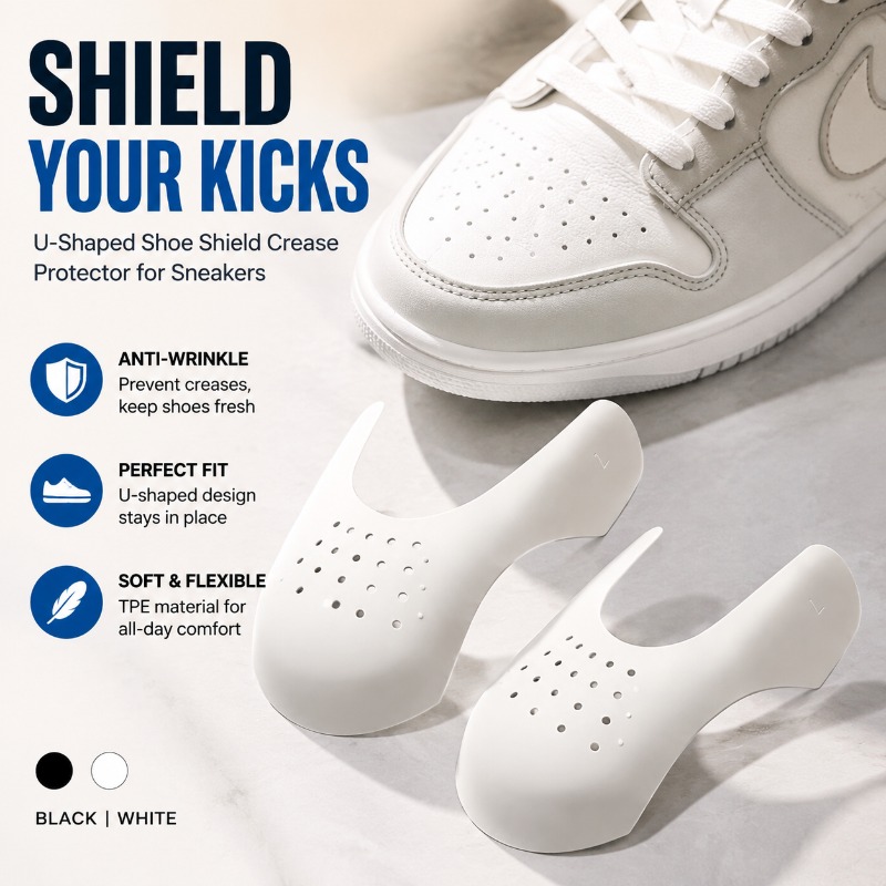 Crease Protector Toe - Pelindung Lipatan Ujung Sepatu Anti Kusut,