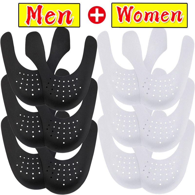 Crease Protector Toe - Sepatu Sneaker kasual Anti kerut, pelindung