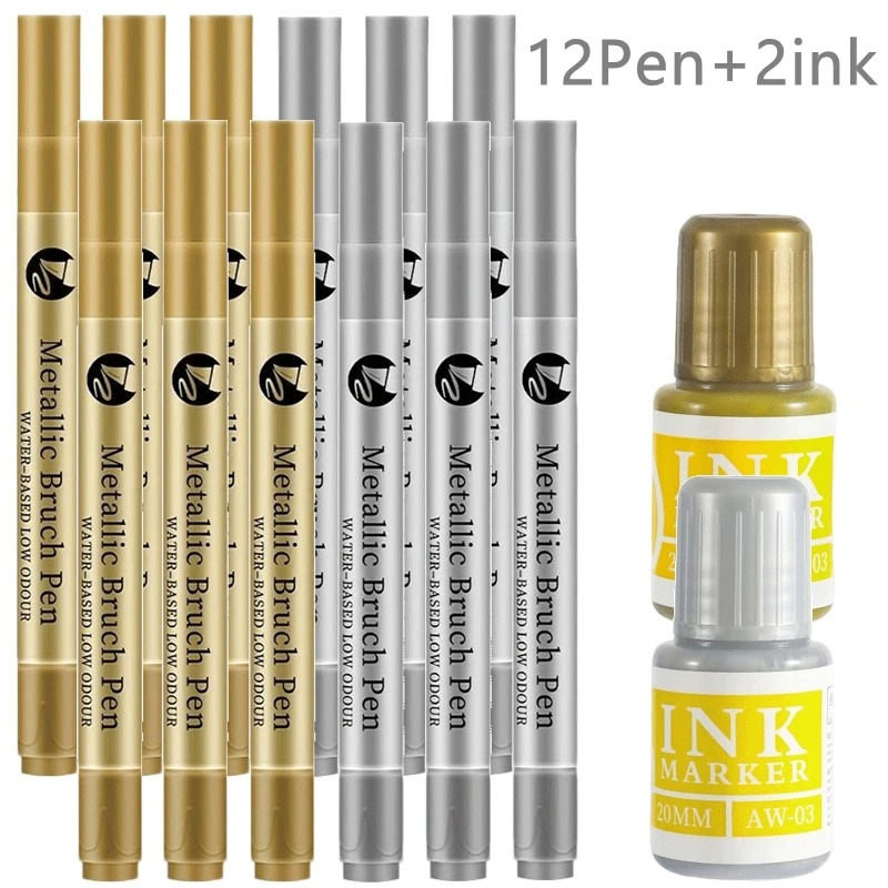 Midsole Marker Paint - 1/10/24 Buah Set Tinta Pena Spidol