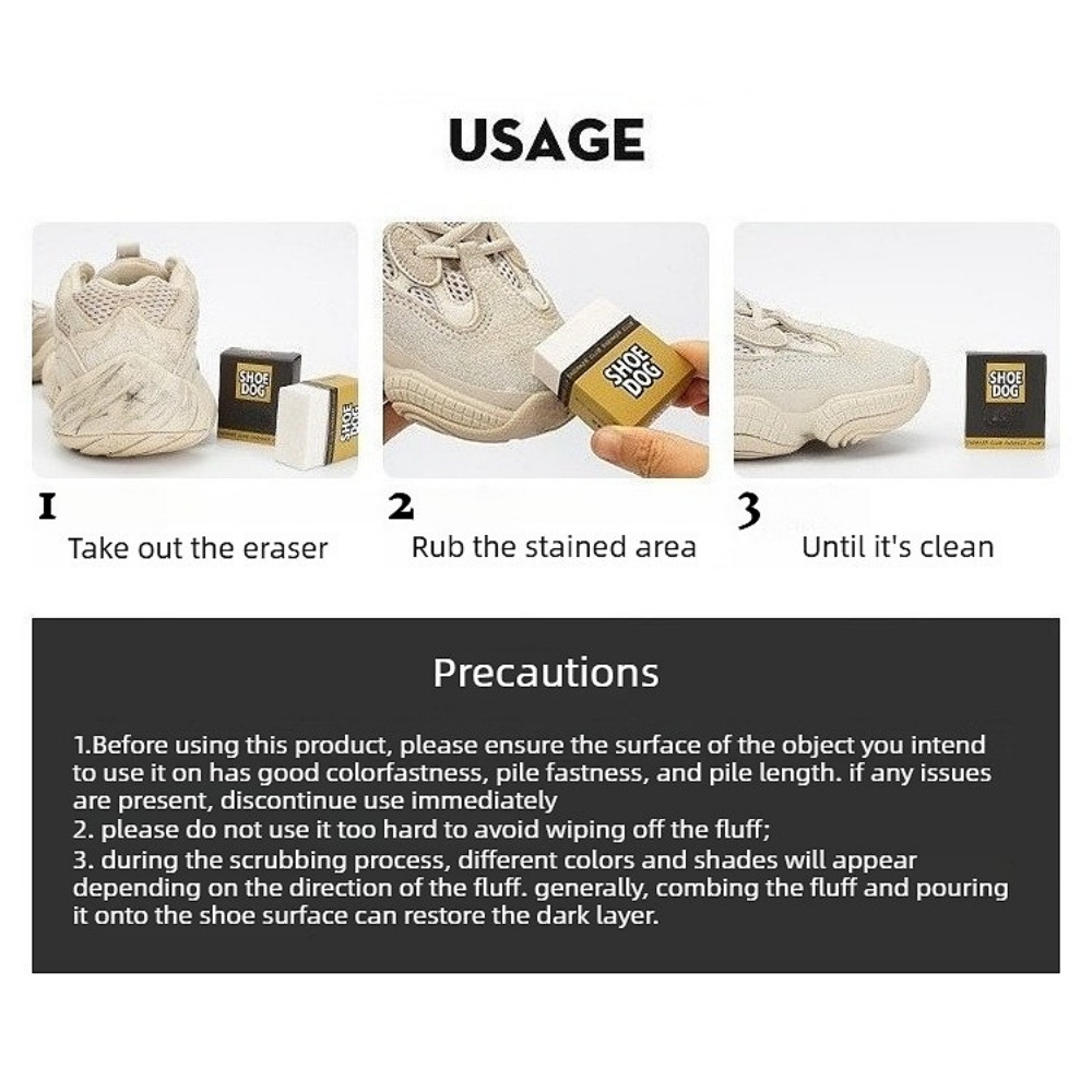 1/3 Buah Penghapus Noda Sepatu - Sneaker Care Cleaner ulasan dan harga