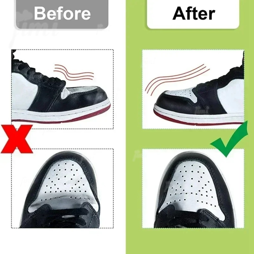 2 pasang pelindung kerut kepal - Crease Protector Toe ulasan dan harga