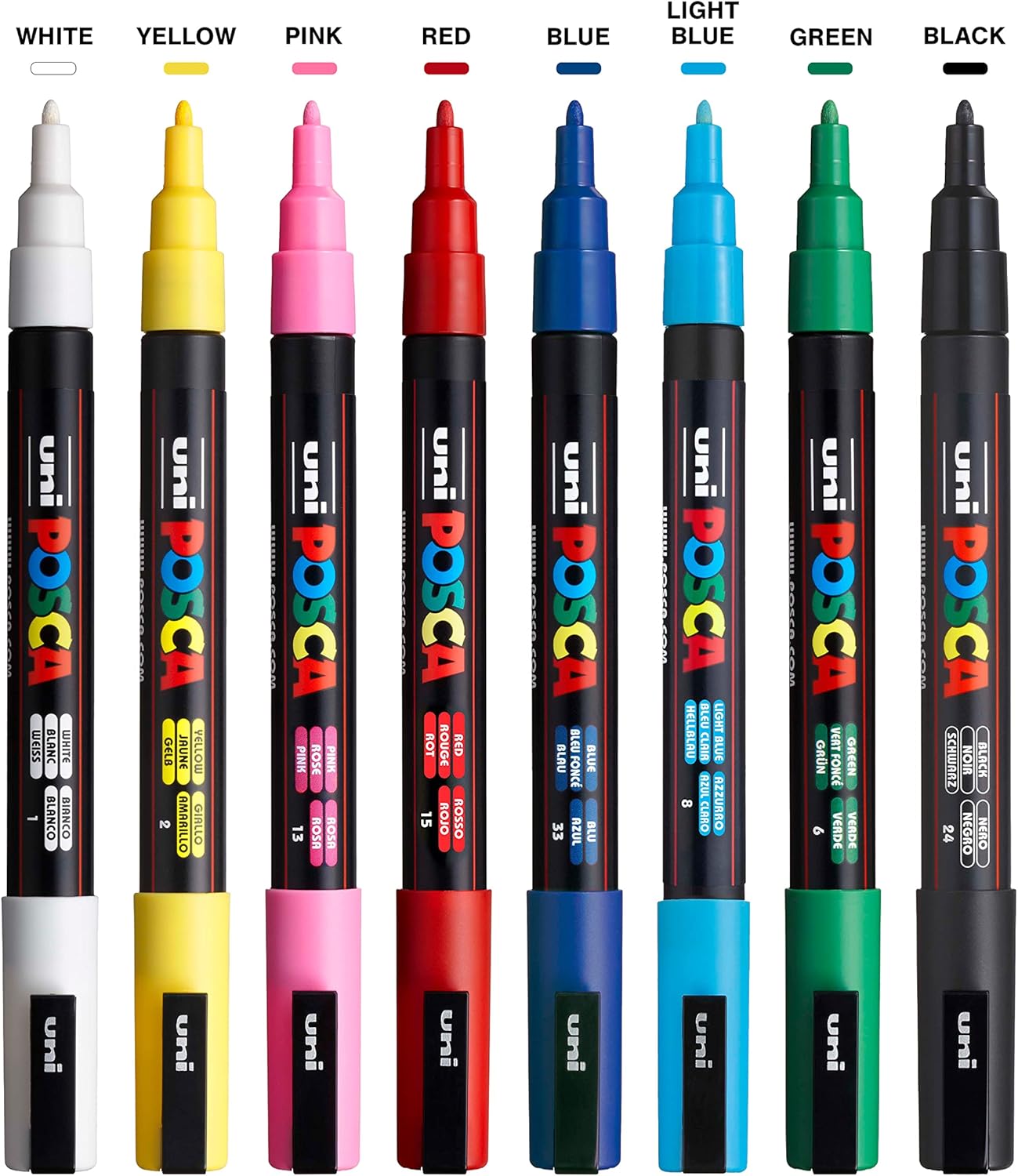 Spidol Cat Uni Posca Jepang, S - Midsole Marker Paint ulasan dan harga