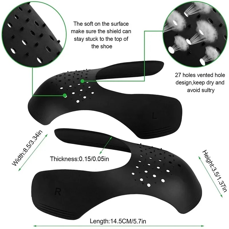 1 Pasang Pelindung Lipatan Sep - Crease Protector Toe ulasan dan harga