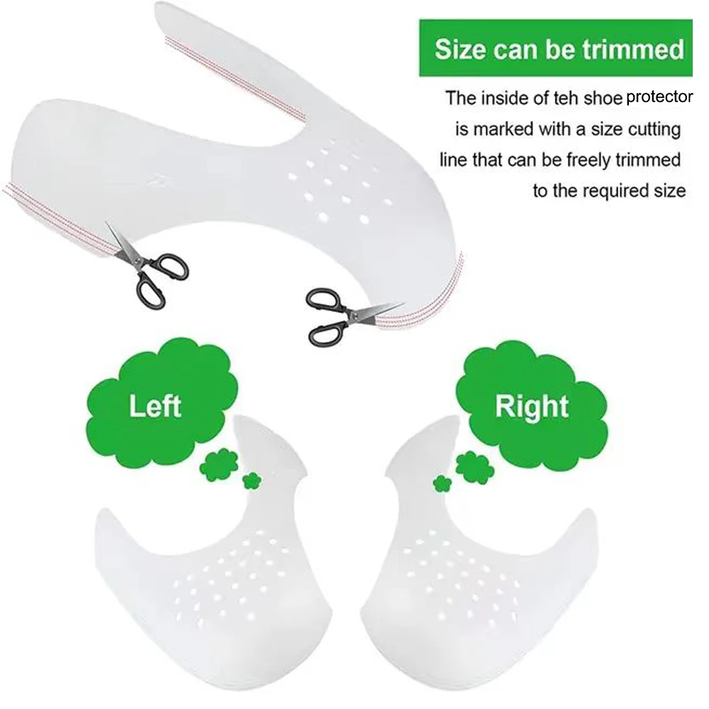 5 pasang Pelindung Lipatan Sep - Crease Protector Toe ulasan dan harga