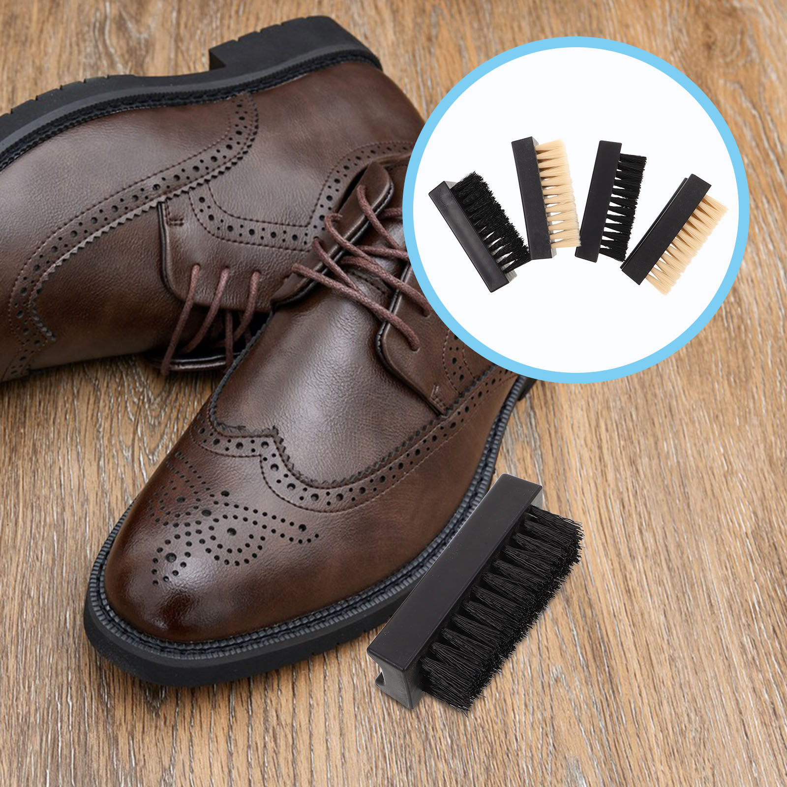 4Pcs Set Sikat Sepatu Multifun - Sneaker Care Cleaner ulasan dan harga