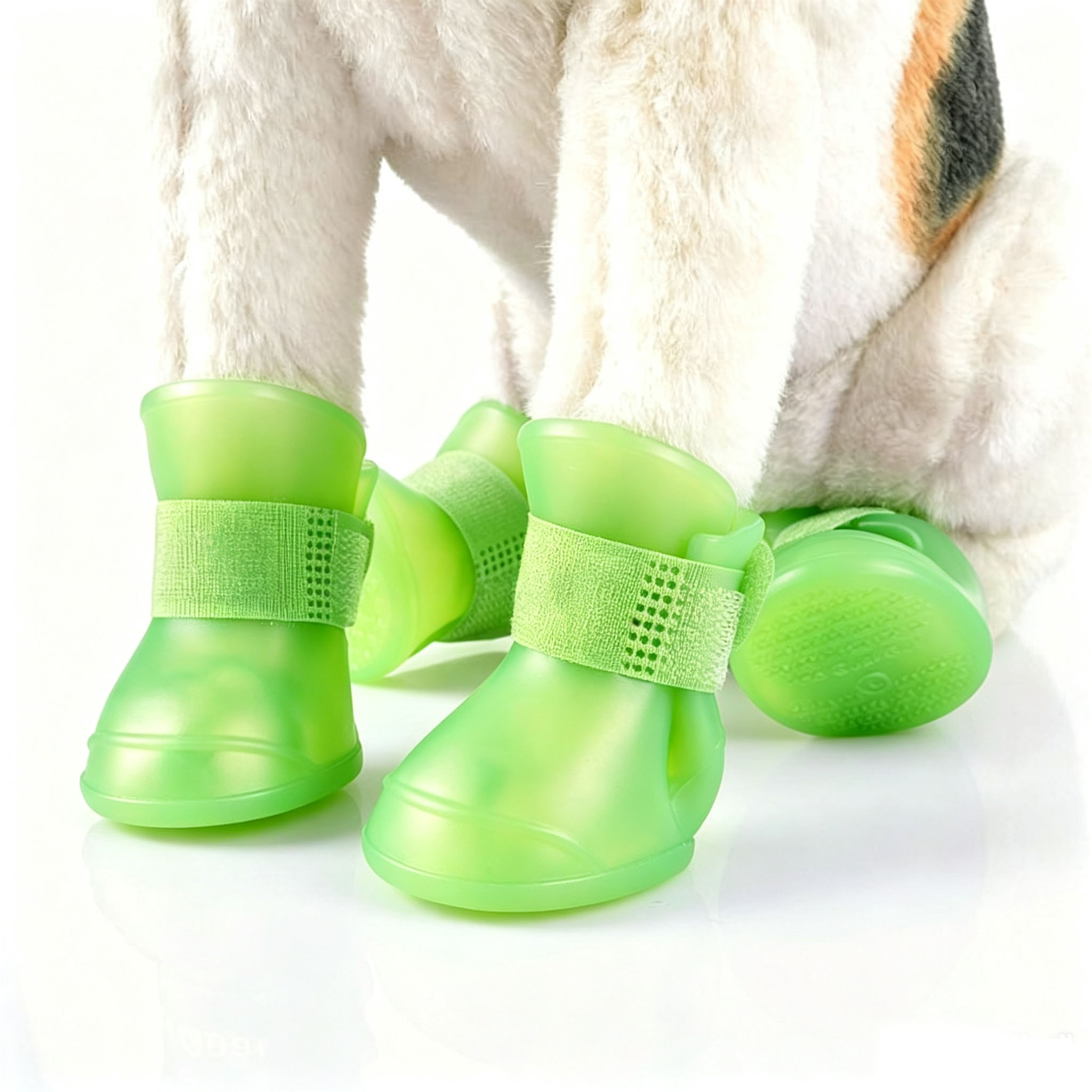 4 Buah Sepatu Bot Hujan Anjing - Shoe Polish Cream ulasan dan harga