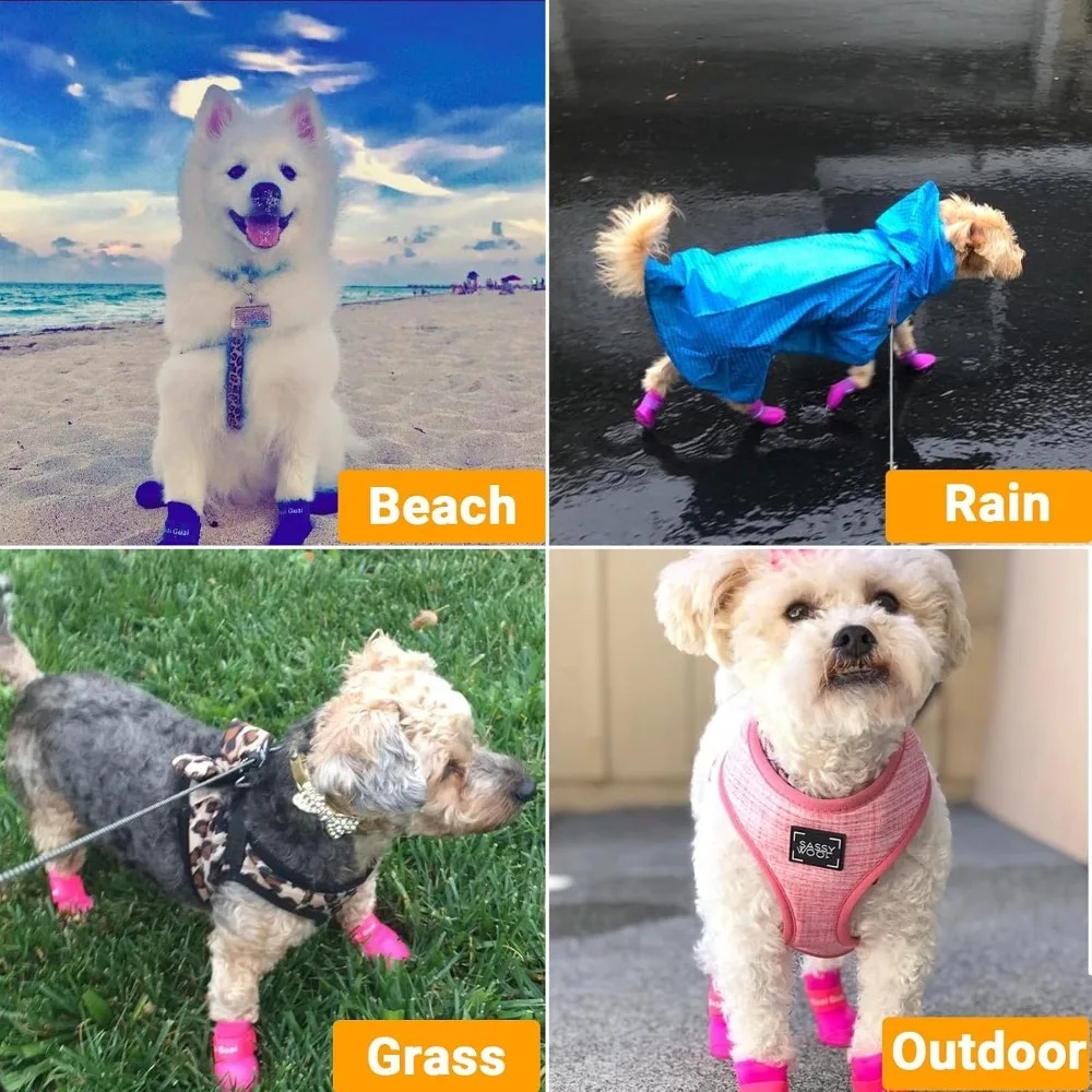 4 Buah Sepatu Bot Hujan Anjing - Shoe Polish Cream ulasan dan harga