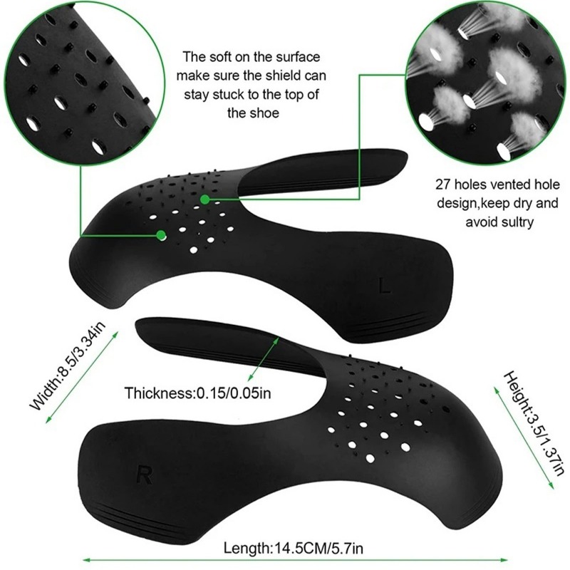 5 Pasang Pelindung Ujung Sepat - Crease Protector Toe ulasan dan harga
