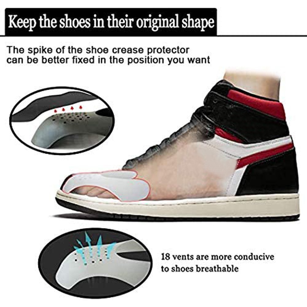 5 Pasang Pelindung Sepatu Anti - Crease Protector Toe ulasan dan harga